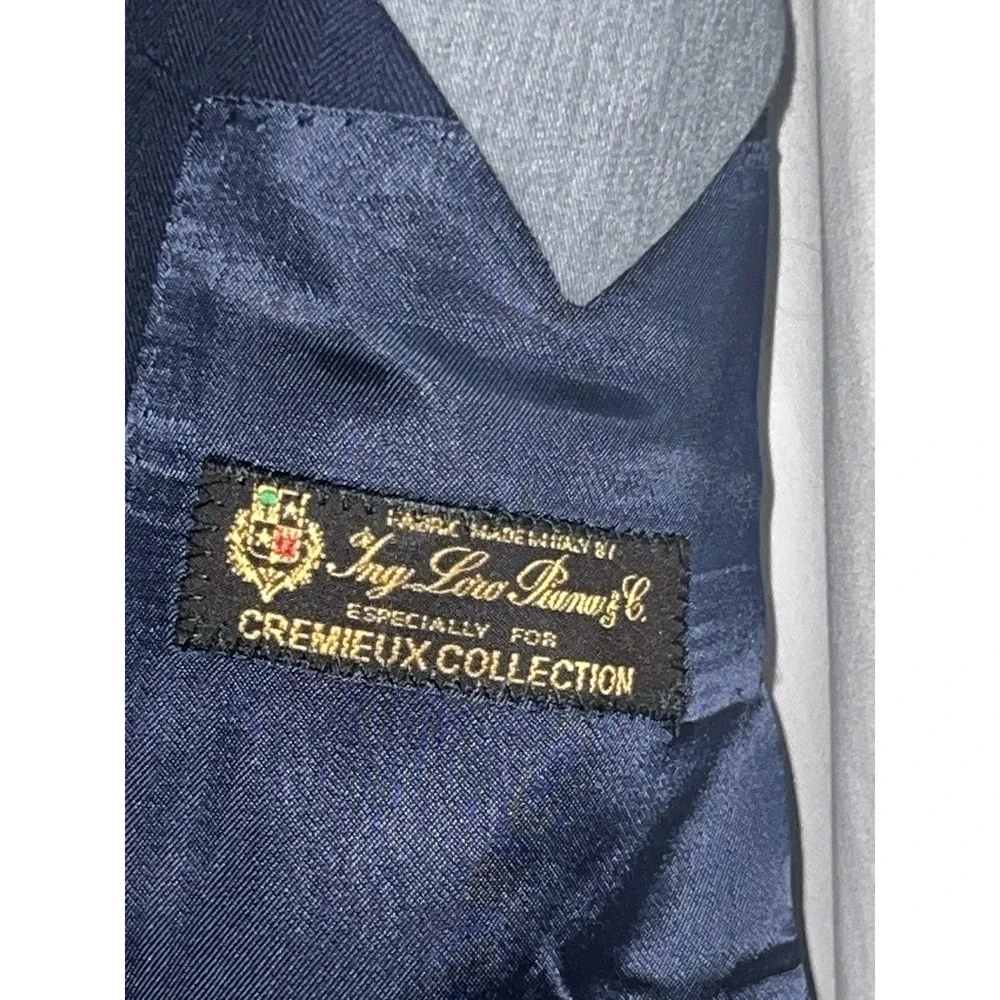 Loro Piana Suit Jacket Men 42R Striped Blazer Sport Coat Cremieux Preppy